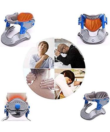 ADITAM Cervical Neck Traction Device Neck Stretcher Physiotherapy Spine Massager for Traction Spine Neck and Relief Shoulder Pain Double The Comfort - Buy Online on GoSupps.com