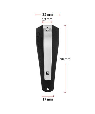 Twin Nail Clipper for Thick Nails - Rust-Free Stainless Steel 90mm Premium Foot & Finger Clipper - Buy Online on GoSupps.com