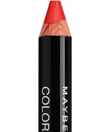 Maybelline Color Drama Lip Pencil 410 Fab Orange - Intense Velvet Formula - Buy Online on GoSupps.com