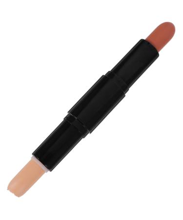 Angoily Face Highlight Women Stick Shaping Contouring Makeup Kit for Bronzer Highlighting End Double Tool