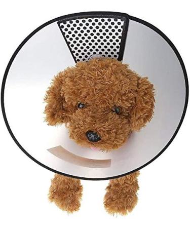 Mogokoyo Pet E-Collar: Wound Healing Cone for Surgery Recovery - Neck Girth 14.1-15.0, Depth 7.5 - Buy Online on GoSupps.com