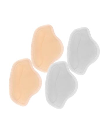 FOMIYES 2 Pairs High Heel Insole High Heel Comfort Pads Replaceable Heel Stickers Heel Cushions for Back of Heel Replaceable Heel Pads Heel Protectors for Shoes Comfortable Heel Liners Assorted Color 8.50X6.00X0.40CM