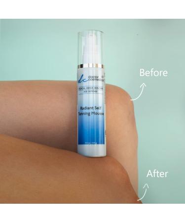 Radiant Self-Tanning Mousse | Natural Glow Bronzing Tanner | Lightweight 7.5 Oz for Flawless Sun-Kissed Skin | International Shipping Available - Buy Online on GoSupps.com
