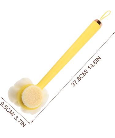 Veemoon Shower Body Brush with Bristles and Loofah Handle Bath Sponge for Men and Women - Buy Online on GoSupps.com