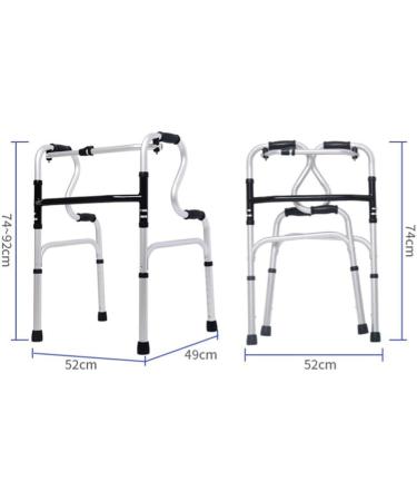 Electric Wheelchair Lightweight Aluminum Rollator Adjustable Rolling Walker with Seat for Elderly Disabled Limited Mobility Patients (2) Interesting - Buy Online on GoSupps.com