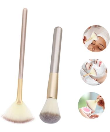 FRCOLOR 4 Sets Makeup Brush Highlighter Brush Makeup Highlighter Powder Facial Makeup Blush Fan Makeup Brush Make up Fan Makeup Tools Face Paint Corrugated Silk Nylon Wool Woman - Buy Online on GoSupps.com