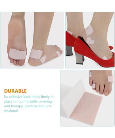 COHEALI 10 Sheet Callus Cushion Self Adhesive Felt Pads - Foot Protectors for Cracked Heels, Corns, and Dead Skin - Buy Online on GoSupps.com