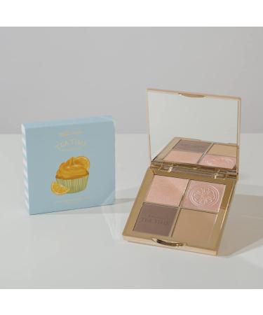 FreshO2 x Pony Lemon Tart Palette - 2 Highlight & Contour Shades | Vegan Cruelty-Free Makeup | Made in Taiwan - Buy Online on GoSupps.com