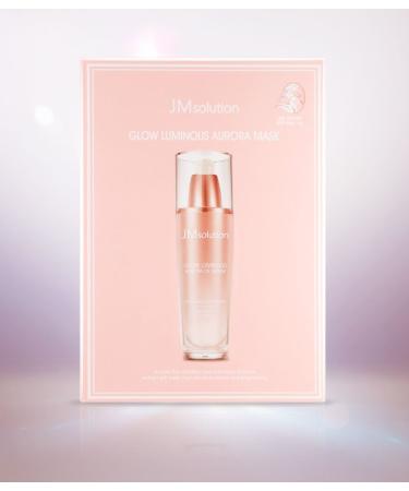 JM Solution Glow Luminous Aurora Mask - 10 Packs | Radiant Skin & Hydration - International Shipping Available - Buy Online on GoSupps.com