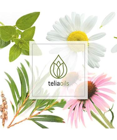 Teliaoils Oregano Healthy Nails Synergy Oil Blend - Maximum Strength Repairing Oil for Toenail Conditions - Natural Solution for Discolored, Yellow, and Brittle Nails - 0.33 Oz - Buy Online on GoSupps.com