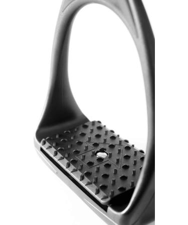 COMPOSITI Reflex 3D Wide Track Stirrups Grey 4.75 - Durable and Stylish Choice for Equestrians - Buy Online on GoSupps.com