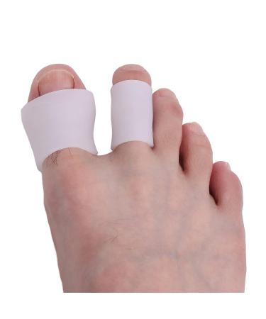 Silicone Toe Separator 8Pairs - Bunion Corrector & Pain Relief - White Toe Sleeves - Buy Online on GoSupps.com