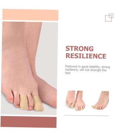 KALLORY Hand Toe Protector Silicone Gel Sleeves - 2 Pairs | Anti-wear Toe Covers - Big Toe Caps - Buy Online on GoSupps.com