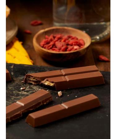 Sharp Twin Bar Gluten Free Waffles with Milk Chocolate Coating (3 x 21.5 g) 64.5 g - Buy Online on GoSupps.com