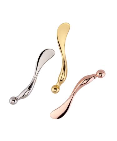 Buy Hemoton Anti-Wrinkle Eye Spoon - Metal Face Cream & Mask Scoop | 9.50x1.50cm | Anti-Aging Essential for Glowing Skin - Buy Online on GoSupps.com