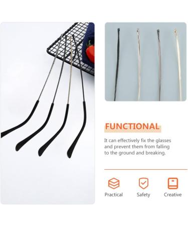 Gleavi Sunglasses Replacement - Golden Metal Arm Ear Socks & Pipe Sleeve Tips | High-Quality Glasses Parts for International Shipping - Buy Online on GoSupps.com