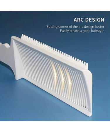 Lanko Professional Barber Cutting Comb Hybrid Flat Top Cutting Comb Mens Heat Gradient Brush Salon Styling Tools - Buy Online on GoSupps.com