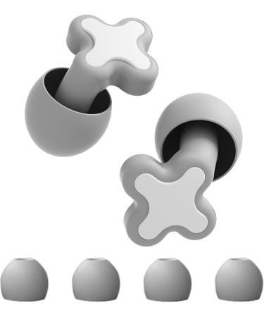 Swimming Ear Plugs Anti Noise Soft Silicone Ear Plugs for Swimming Sleeping Ear Plugs for Concerts Swimming Airplane Musicians Motorcycle Kroren Grey - Buy Online on GoSupps.com