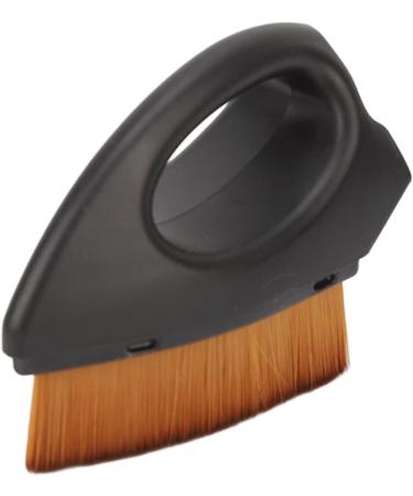 Liquid Powder Brush Flat Top Soft Fiber Hair Makeup Brush with Protective Cover - Buy Online on GoSupps.com