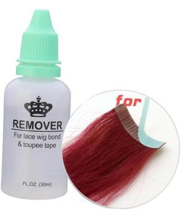 POPETPOP Hair Glue Remover Lace Front Wigs Hair Ribbons Braid Wig Braided Wig Braided Hair Tie Tape in Extensions Remover Scalp Lace Wig Hair Extensions Glue Removal Invisible medium As Shown - Buy Online on GoSupps.com