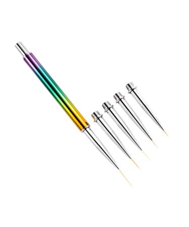 FRCOLOR 1 Set Nail Art Drawing Pen Thin Nail Art Brush Manicure Painting Nail Drawing Pens Manicure Tools Manicure Pens Nail Art Pens Nail Design Liner Nail Pens Supplies Painted