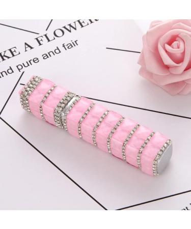 CRIOEVN Rhinestone Bling Mini Pocket Perfume Dispenser 12ML Pink - Portable Travel Cologne Spray Bottle for Outgoing - Buy Online on GoSupps.com