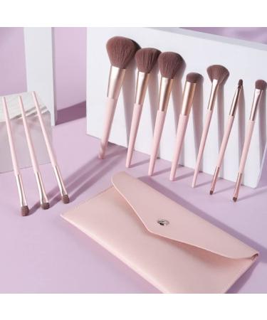 Set of 10 Portable Makeup Brushes - Lip Concealer & Eye Shadow Tools for Flawless Application - Buy Online on GoSupps.com