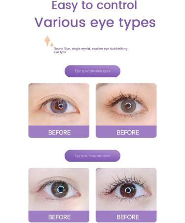 GUIJIALY 1 Piece Long-Lasting Curl Electric Eye Lash Perm Eyelashes Clip Eyelash Curler Device Makeup Tool - Buy Online on GoSupps.com