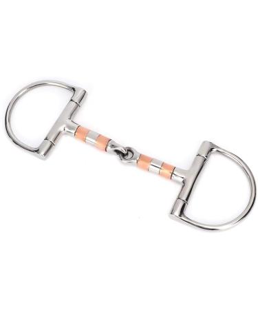 Snaffle Bit Stainless Steel Bit Snaffle Horse Tool All Purpose Ring Snaffle Bit Mouth with Copper Amp SS Rollers - Buy Online on GoSupps.com