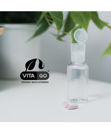 Travel Pill Case - Compact Pill Organizer for Vitamins & Pills | Portable Travel Pill Box by Vitago - Buy Online on GoSupps.com