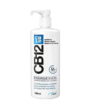 CB12 Enjuague Bucal Sol 1000ml C/Valvula