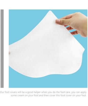 Beaupretty 25 Pairs Foot Mask Lotion Socks Feet Cover Foot Care Covers Foot Covers for Feet Pedicure Socks Moisturizing Use Foot Covers Disposable Non-Woven Fabric White Sticky Cloth - Buy Online on GoSupps.com