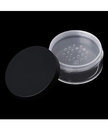 JAGETRADE 50g Plastic Empty Loose Powder Tin with Sieve - Perfect Cosmetic Jar for Makeup Storage | Buy Internationally - Buy Online on GoSupps.com