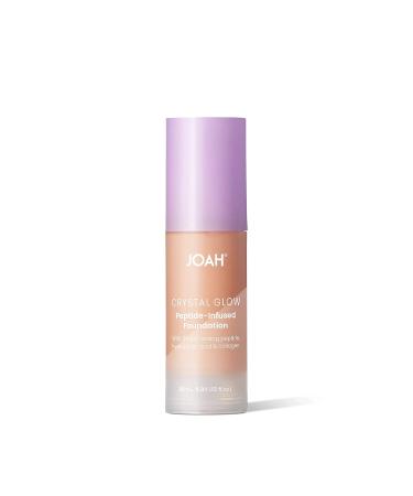 JOAH Crystal Glow Peptide-Infused Foundation 2-in-1 Korean Makeup with Primer & Luminizer 1.01 Oz - Light Beige Neutral - Buy Online on GoSupps.com