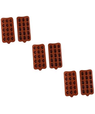 Zerodeko 6 Pcs Chocolate Mold Easter Cookie Mold Pudding Mold Circle Stencil Candy Making Molds Cookie Baking Mold Silicone Baking Ice Cube Trays Easter Egg Cake Mold Fondant Mold Autumn
