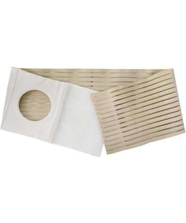 Shanrrow Stoma Belt & Hernia Support Bandage - 3.14 Opening for Colostomy Bags | Prevent Parastomal Hernia | International Shipping - Buy Online on GoSupps.com