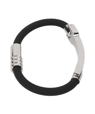 Buy Waterproof Negative Ion Balance Bracelet for Outdoor Basketball - Black Energy Wristband - Buy Online on GoSupps.com