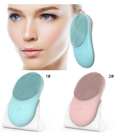 Portable Rechargeable Facial Cleansing Silicone Brush for Women | Electric Face Cleaner for Deep Pore Cleansing - Buy Online on GoSupps.com