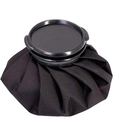 Ice Pack | Instant Waterproof Ice Cold Compress Ice Pack for Hip Shoulder Knee Back Heat and Cold Bag for Swelling Bruises Rossev Black 6 Inches - Buy Online on GoSupps.com