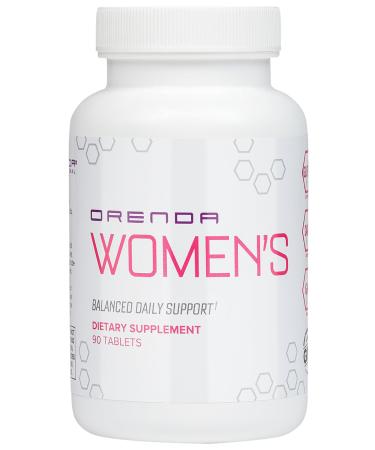 Orenda Women's Multivitamin -Blend, Dong Quai & Black Cohosh Vitamins, Minerals, Hormonal Balance, Immune and Heart Health - 90 Tablets