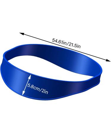 Neckline Shave Template and Hair Trimming Guide Curved Silicone Hair Band Non-Slip Home Haircuts Silicone Home Haircuts Template for Symmetrical Hair Lines Blue - Buy Online on GoSupps.com
