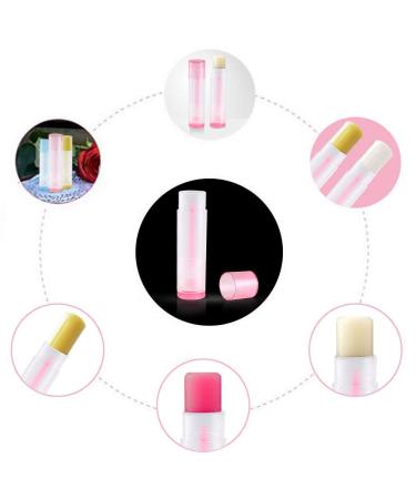 Proleo 50pcs Empty Lipstick Containers - 5G DIY Lip Balm & Cosmetic Storage with Colored Sleeves - Buy Online on GoSupps.com