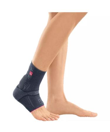 Medi Achimed Achilles tendon bandage Unisex |Silver |Size V |Bandage to relieve the Achilles tendon |Servable on both sides |With comfort trick |Extended relief zone |Precise fit