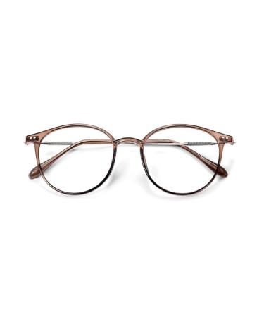 Reading glasses for women/men blue light filter spring hinges around reading aid metal frame glare -free visual aid (color: black size: 1.5x) 1.5x black