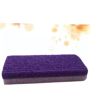 FRCOLOR 1pc Foot Scrubber Foot Scraper Foot Stone Pumice Foot Scrub Foot File Natural Pumice Stone Foot Remover Pedicure Tools for Feet Foot Remover Purple Stepping Stone - Buy Online on GoSupps.com