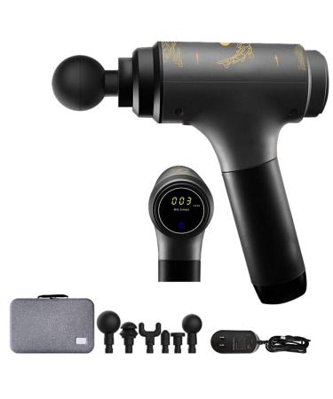 Pistol fascia deep muscle relaxation silent high frequency electrical massage therapy fitness fascia pistol pistol pistol movement refused to eliminate tiredness pain