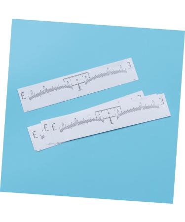Balacoo Disposable Gauge 120pcs Tools Makeup Sticker Disposable Eyebrow Measurement Design for Shaping Ruler - Buy Online on GoSupps.com