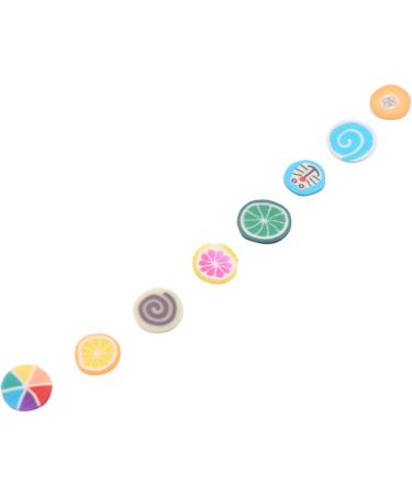 LIGUSTRUM 2000 Pieces 3D Fruit Flower Clay Slices for Slime DIY Crafts Nail Art Decorations - Buy Online on GoSupps.com