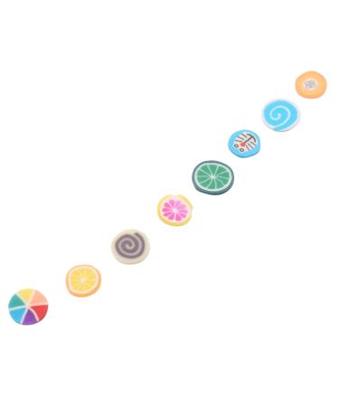 NTCPEFY 2000 Pieces 3D Fruit & Flower Soft Clay Slices | DIY Nail Art Decorations - International Shipping - Buy Online on GoSupps.com