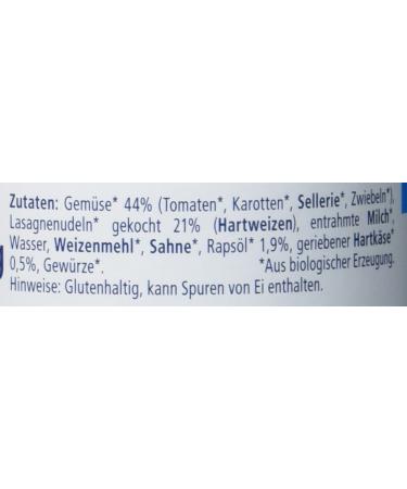 HiPP Pasta Bambini Vegetable Lasagne - Pack of 6 (6 x 220g) | International Shipping Available - Buy Online on GoSupps.com